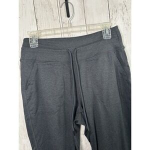 Women's LOLË Jogger Leggings Size S Drawstring Charcoal Gray